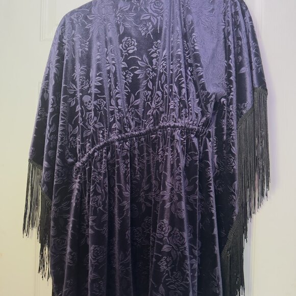 Fang Velvet Kimono - Picture 4 of 5
